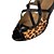 cheap Latin Shoes-Women&#039;s Latin Shoes / Salsa Shoes Satin / Leatherette Buckle Sandal / Heel Buckle / Hollow-out Customized Heel Customizable Dance Shoes Leopard / Pink / Indoor / Performance / Practice / Professional