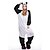 halpa Kigurumi-pyjamat-Aikuisten Kigurumi-pyjama Panda Eläin Pyjamahaalarit Polar Fleece Valkoinen Cosplay varten Miehet ja naiset Animal Sleepwear Sarjakuva Festivaali / loma Puvut / Trikoot / Kokopuku