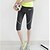 זול חדש ב-בגדי ריקוד נשים מכנסי ריצה מקוצרים ספורט אופנתי 3/4 טייץ תחתיות יוגה פילאטיס כושר גופני לבוש אקטיבי נושם ייבוש מהיר דחיסה חומרים קלים תומך זיעה סטרצ&#039;י (נמתח)