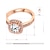 cheap Rings-Women&#039;s Statement Ring Alloy Fashion Ring Jewelry Rose Gold For Wedding Office &amp; Career One Size