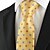 זול אביזרים לגברים-עניבה-דוגמא(כחול / צהוב,פוליאסטר)