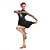 cheap Kids&#039; Dancewear-Shall We Latin Dance Children Performance Polyester / Tulle Rhinestones Dresses Dance Costumes