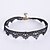 cheap Necklaces-Women&#039;s Choker Necklace, Torque, Gothic Jewelry - Lace Tattoo Style Black Necklace For Wedding, Party, Daily / Tattoo Choker