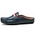 cheap Men&#039;s Clogs &amp; Mules-Men&#039;s Shoes Leather Spring / Summer Comfort Clogs &amp; Mules Black / Brown / Blue