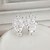 preiswerte Ohrringe-Damen versilbert Tropfen-Ohrringe - Luxus Silber Ohrringe Für Hochzeit Party Alltag Normal