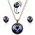 cheap Jewelry Sets-Unisex Jewelry Set Dragon Heart Love Ladies Simple Style Earrings Jewelry Brown For Party Daily Casual / Necklace / Bracelets &amp; Bangles