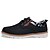 cheap Men&#039;s Oxfords-Men&#039;s Shoes Leather Winter Spring Summer Fall Comfort Flat Heel Lace-up for Casual White Black Brown Blue