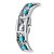 preiswerte Armbanduhren-Damen Armband-Uhr Quartz Wasserdicht Edelstahl Band Analog Modisch Elegant Silber - Silber