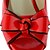 cheap Women&#039;s Heels-Women&#039;s Heels Bowknot Platform Chunky Heel Peep Toe Dress Outdoor Microfiber Spring Summer White Black Red