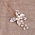 ieftine Casca de Nunta-Perle Veșminte de cap / Pini de păr cu Floral 1 buc Nuntă / Ocazie specială / Casual Diadema