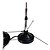 cheap Walkie Talkies-NAGOYA RE-02 UHF-F Female Mobile Antenna Ground 10-1300MHz For Car Radio