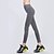 cheap New In-Women&#039;s Running Tights Leggings Athletic Tracksuit Leggings Bottoms Yoga Gym Workout Exercise &amp; Fitness Leisure Sports Running Breathable Quick Dry High Breathability (&gt;15,001g) Sport Black Purple