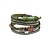 cheap Bracelets-Women&#039;s Wrap Bracelet Leather Bracelet Beads Luxury Leather Bracelet Jewelry Green For Wedding Party Daily Casual Sports / Imitation Diamond / Rhinestone