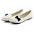 billige Flate sko til kvinner-Sko-Kunstlær-Flat hæl-Rund tå-Flate sko-Formell / Fritid-Blå / Rosa / Hvit