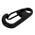 cheap Camping Tools, Carabiners &amp; Ropes-Carabiner Buckle Mini Compact Size Convenient Alloy Hiking Climbing Camping Outdoor Indoor FURA Black Silver 5 pcs