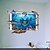 Недорогие Стикеры на стену-Декоративные наклейки на стены - 3D наклейки Животные Гостиная Спальня Ванная комната Кухня Столовая Кабинет / Офис Мальчики Девочки кафе