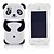 abordables Fundas para Teléfono &amp; Protectores de Pantalla-nueva más popular de silicona lindo de la panda 3d suave de la caja del teléfono de la piel cubierta protectora para iPod Touch 6/5