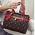 cheap Handbag &amp; Totes-Women&#039;s Bags PU(Polyurethane) Tote / Satchel / Shoulder Messenger Bag for Shopping / Casual / Formal Red / Khaki