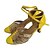 abordables Zapatos de salón y de baile moderno-Mujer Zapatos de baile Zapatos de Baile Moderno Sandalia Tacón Personalizado Personalizables Amarillo / Fucsia / Brillantina / Interior / Rendimiento / Entrenamiento / Profesional