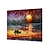 cheap Landscape Paintings-Impression Scenery Oil Painting Acrylic Painting on Canvas Stretchered Sunset Landscape