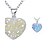 preiswerte Halsketten-Modische Halsketten Anhängerketten Schmuck Hochzeit / Party / Alltag Aleación / versilbert Silber / Blau / Grün / Lila 1 Stück Geschenk