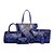 cheap Bag Sets-Women&#039;s PU(Polyurethane) Bag Set Bag Sets Artwork 6 Pieces Purse Set Red / Blue / Beige