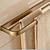 お買い得  Towel Bars-Towel Bar Contemporary Matte Brass Bathroom Two-tier Shelf for Household 1PC