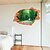 cheap Wall Stickers-Cartoon Wall Stickers 3D Wall Stickers Decorative Wall Stickers, Vinyl Home Decoration Wall Decal Wall Decoration / Removable / Re-Positionable
