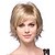 cheap Older Wigs-Synthetic Wig Natural Wave Natural Wave Bob With Bangs Wig Short Blonde Synthetic Hair Women&#039;s Side Part Blonde StrongBeauty