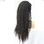 olcso Valódi hajból készült, rögzíthető parókák-Emberi haj Csipke Csipke eleje Paróka Egyenes 130% 150% Sűrűség 100% kézi csomózású Afro-amerikai paróka Természetes hajszálvonal Rövid