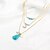 cheap Necklaces-Women&#039;s Tassel Beads Layered Necklace - Tassel Blue Necklace Jewelry For