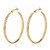 זול עגילים אופנתיים-עגיל טבעות חישוקים תכשיטים 1 זוג חתונה / Party / יומי / קזו&#039;אל סגסוגת נשים מוזהב