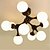 cheap Ceiling Lights-9-Light Flush Mount Uplight - Mini Style, 110-120V / 220-240V, Warm White, Bulb Not Included / G4 / 10-15㎡ / FCC / VDE