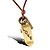 cheap Men&#039;s Jewelry-Men&#039;s Pendant Necklace - Leather Love Necklace Jewelry For Daily, Casual, Sports