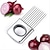 billiga Frukt och grönsakstillbehör-rostfritt stål lökskivare grönsaker verktyg tomatskär kött hamstring gaffel