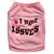 cheap Dog Clothes-Cat Dog Shirt / T-Shirt Puppy Clothes Letter &amp; Number Cosplay Dog Clothes Puppy Clothes Dog Outfits Red Blue Pink Costume for Girl and Boy Dog Terylene XS S M L
