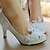 olcso Esküvői cipők-Női-Magassarkú-Esküvői cipők-Magassarkú-Esküvői-Fehér