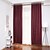 billige Gardiner-specialfremstillede energibesparende gardiner draperer to paneler til soveværelset