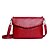 cheap Crossbody Bags-Women&#039;s PU(Polyurethane) Shoulder Messenger Bag Solid Colored Black / Red / Blue