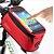 abordables Bolsas para cuadro de bici-ROSWHEEL 〈10L Bolsa para Cuadro de Bici Bolsa para Manillar Pantalla táctil Multifuncional Impermeable Bolsa para Bicicleta Tejido Lona Nailon Bolsa para Bicicleta Bolsa de Ciclismo Samsung Galaxy S6