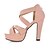 cheap Women&#039;s Sandals-Women&#039;s Sandals Cross-Strap Sandals Casual Dress Party &amp; Evening Summer Zipper Platform Chunky Heel Open Toe Comfort Walking PU Black White Pink