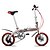baratos Bicicletas-Bicicleta Dobrável Ciclismo Others 14 polegadas Freio a Disco Duplo Dobrável Liga de alumínio