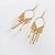 cheap Earrings-Drop Earrings Hoop Earrings Resin Alloy Fashion White Black Rainbow Jewelry Party Daily Casual 1 pair