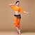 cheap Belly Dancewear-Belly Dance Outfits Women&#039;s Training Modal Gold Coin / Ruffles Short Sleeves Dropped Top
