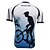 cheap Men&#039;s Clothing Sets-XINTOWN Men&#039;s Short Sleeve Cycling Jersey Bike Jersey Breathable Quick Dry Ultraviolet Resistant Winter Sports Elastane Painting Mountain Bike MTB Road Bike Cycling Clothing Apparel / Stretchy