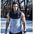 cheap New In-Men&#039;s Outdoor Thermal / Warm Breathable Moisture Permeability Sweatshirt Tracksuit Top Cotton Terylene Sleeveless Exercise &amp; Fitness, Racing, Leisure Sports