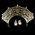 billige Bryllupshodeplagg-Strass Legering Diademer Hodeplagg