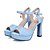 cheap Women&#039;s Sandals-Women&#039;s Summer Chunky Heel / Platform Slingback Wedding Dress Party &amp; Evening Rhinestone Leatherette Pink / Green / Blue