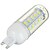 billige Bi-pin lamper med LED-g9 ledet bipellampe t 36 smd 5730 400-500lm varm hvit 3000k dekorativ ac 220-240v