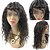 baratos Perucas de cabelo humano-Cabelo Humano Renda Frontal sem Cola Frente de Malha Peruca estilo Cabelo Brasileiro Onda de Água Peruca 130% 150% Densidade do Cabelo com o cabelo do bebê Riscas Naturais Peruca Afro Americanas 100